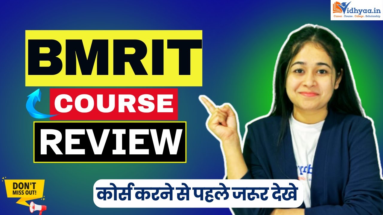 BMRIT Course EXPLAINED in Hindi 🔥 Eligibility, Salary, Syllabus, Colleges, Career Scope & Job