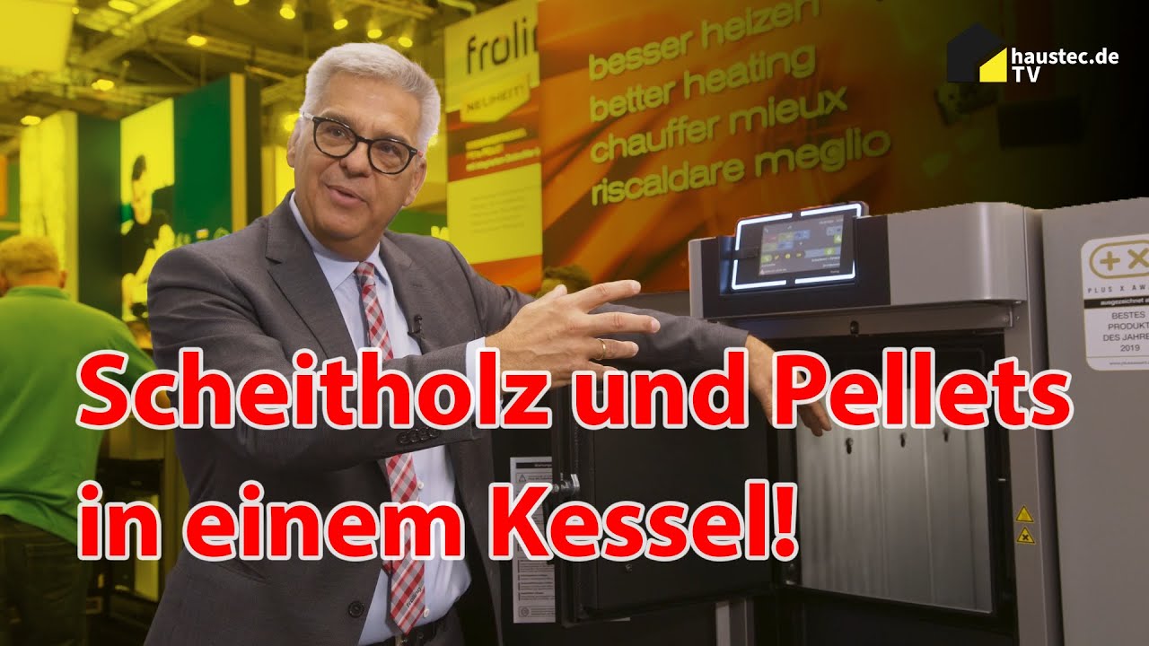 SHK Essen I Fr&ouml;ling: Scheitholz und Pellets in einem Kessel
