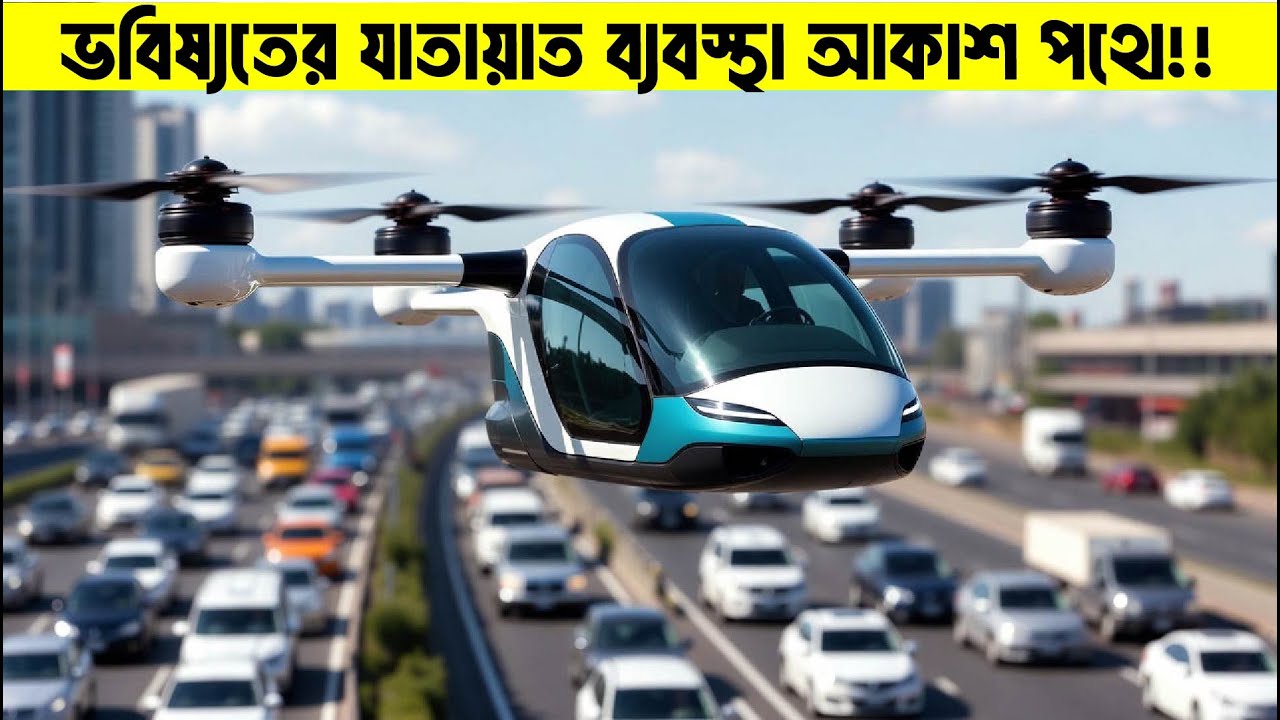 শহরের আকাশে উড়ন্ত ট্যাক্সি || Inside the World of Flying Taxis