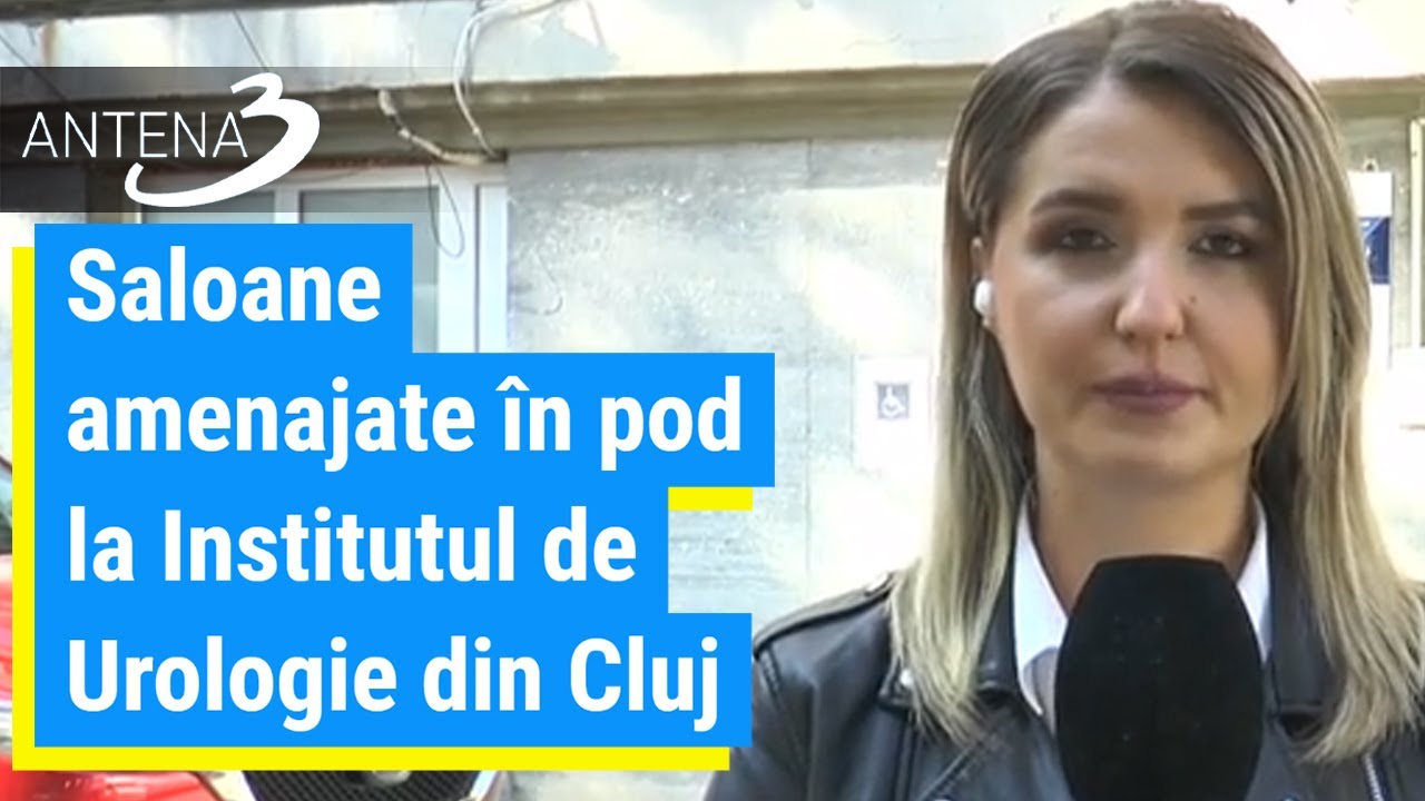 Saloane amenajate în pod la Institutul de Urologie din Cluj