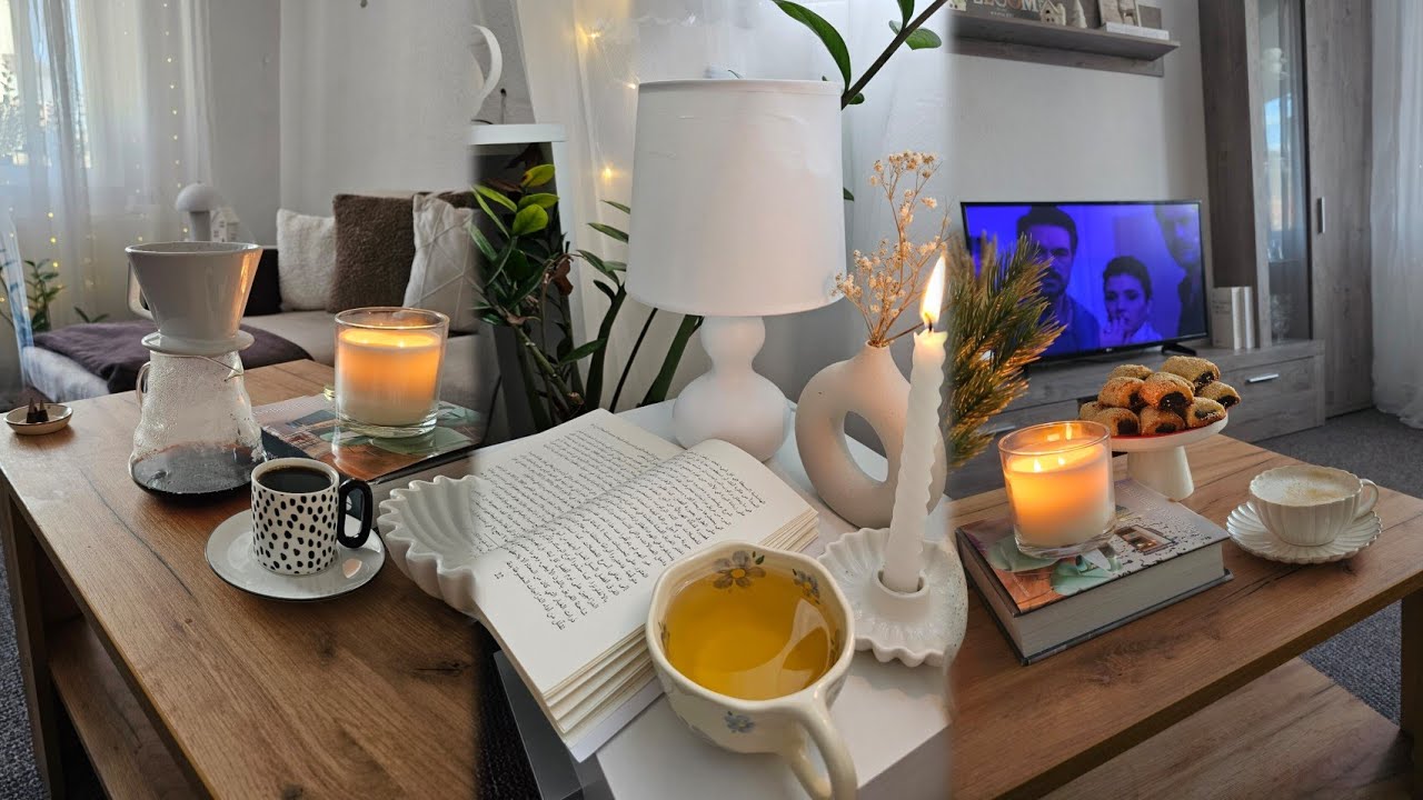 Уютные снежные дни 🌨| Финиковое печенье... Организация и простые перемены, спокойная и простая жизнь