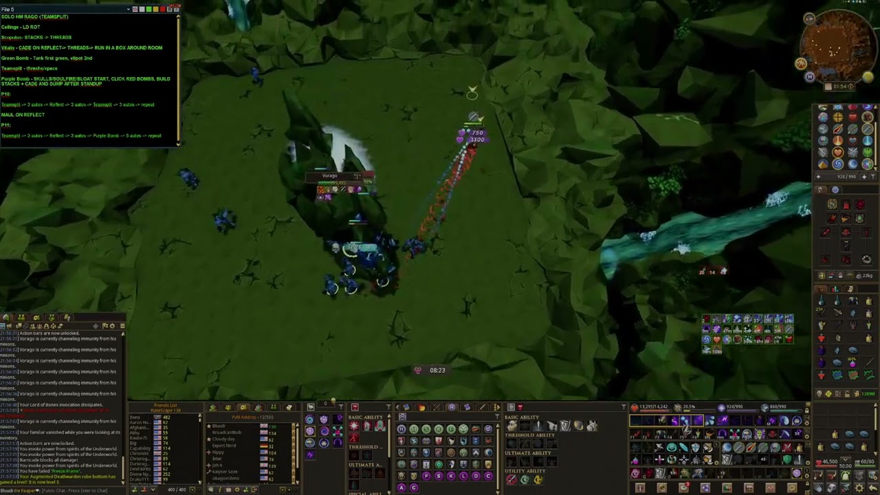 Solo HM Vorago (Teamsplit) (Necromancy)