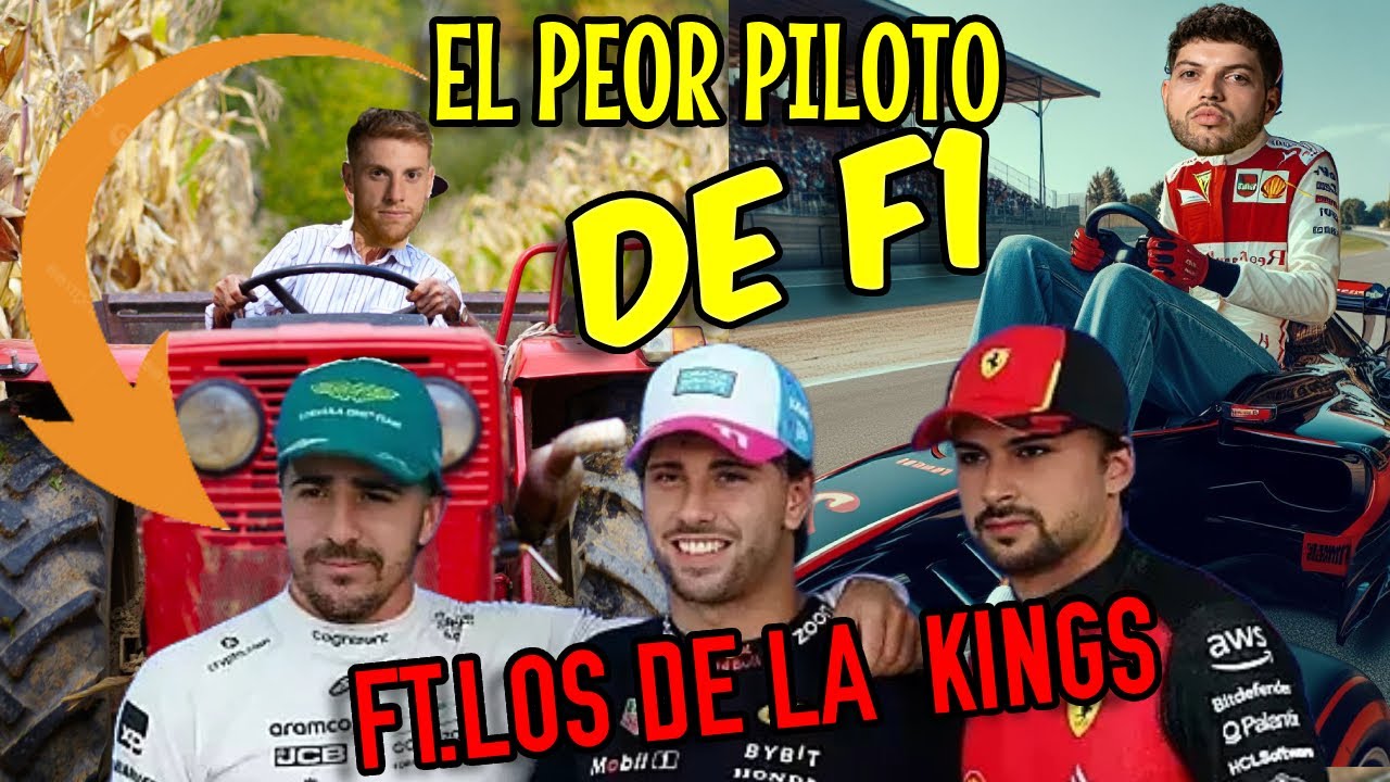 EL PEOR PILOTO DE F1!!  MUCHOS INSULTOS!! ft. @poloteli @RogerCarbo11 @edgaralvarx  y MarioReyes!!