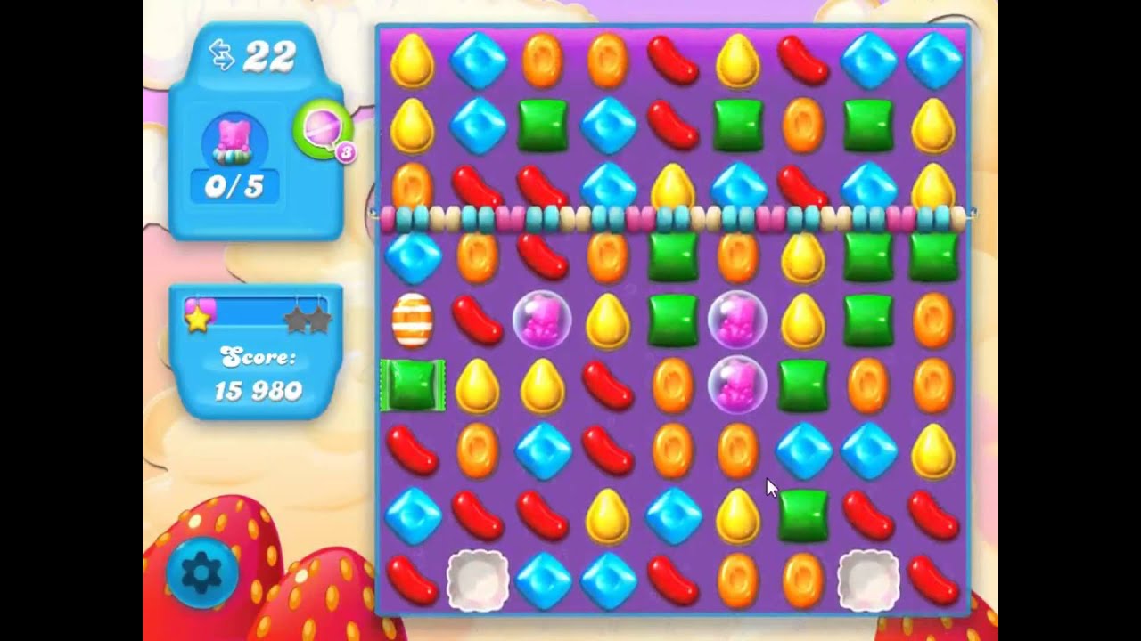 Candy Crush Soda Saga Level 34 NEW