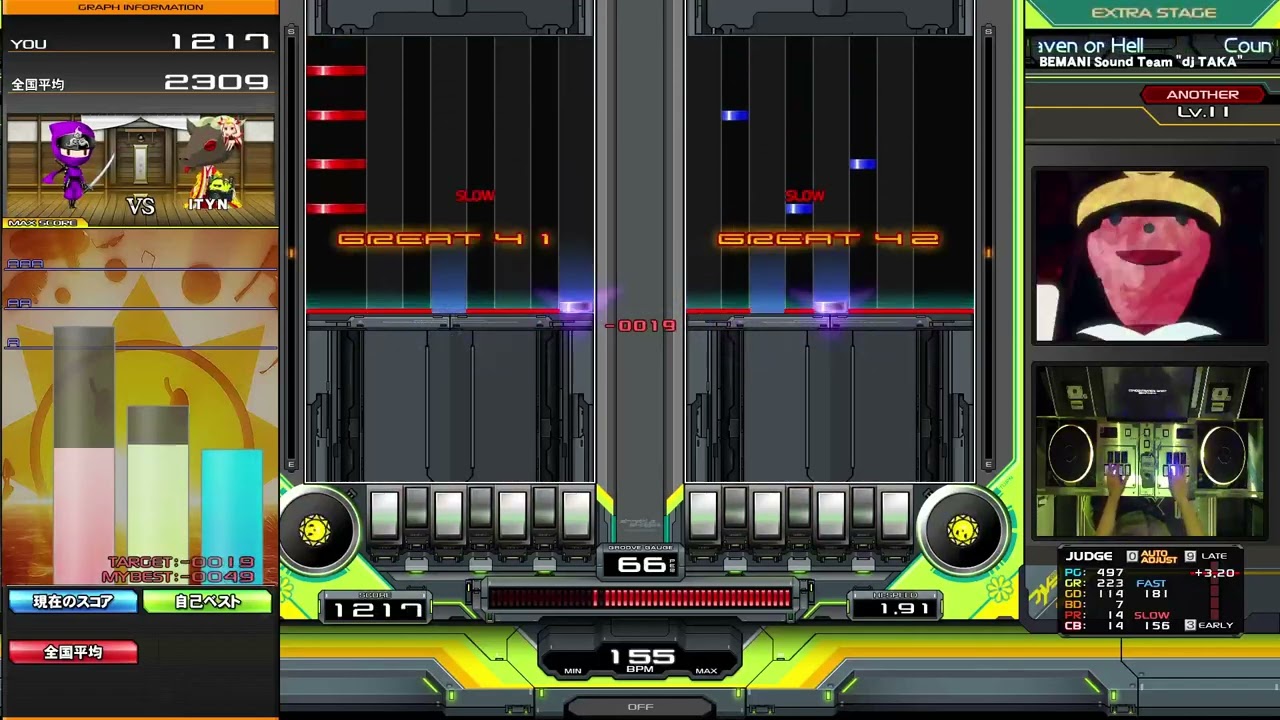 【beatmania IIDX】Countdown to Heaven or Hell / BEMANI Sound Team 