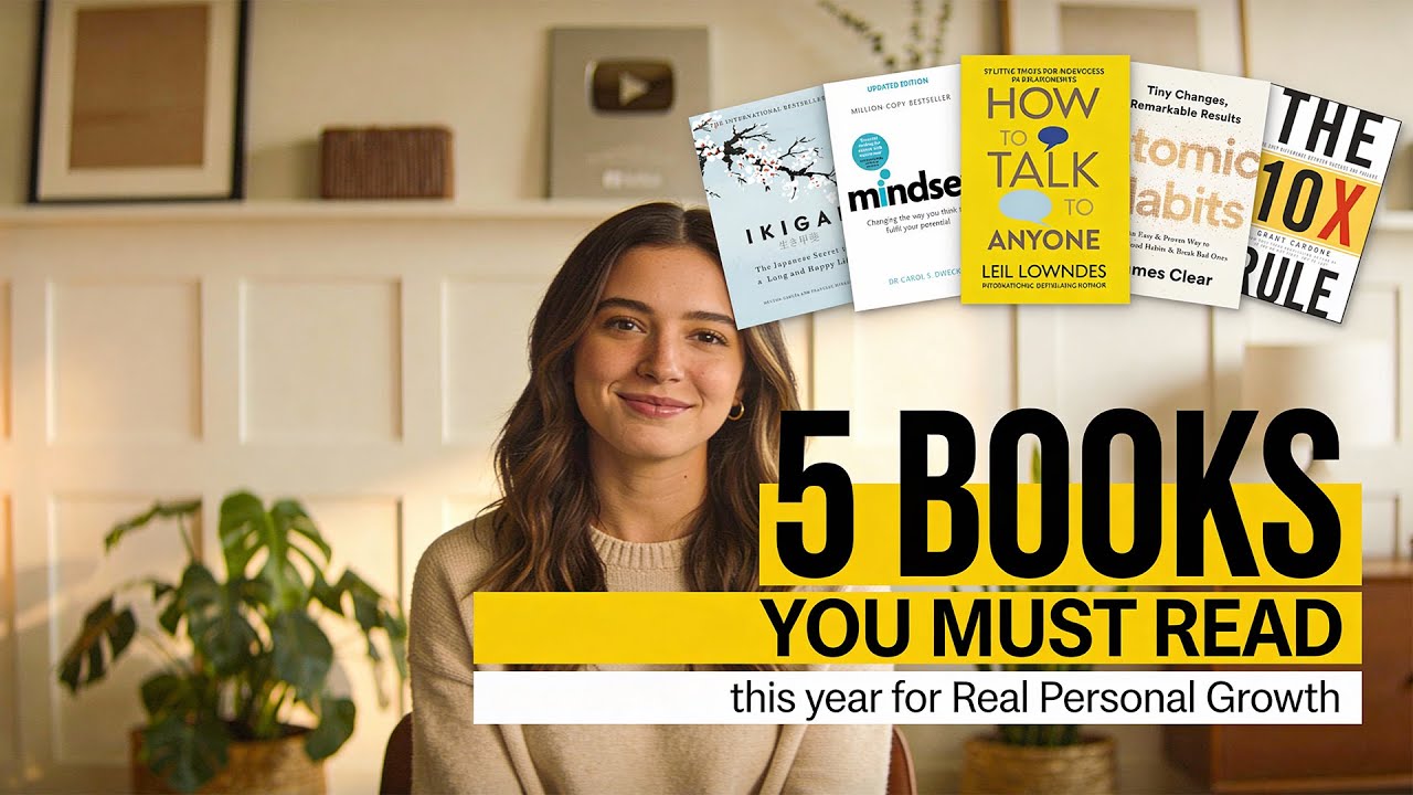 5 Books You Must Read This Year for Real Personal | English Motivational Speech