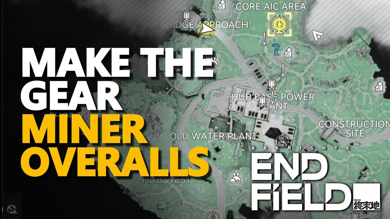 Make the gear Miner Overalls Arknights Endfield