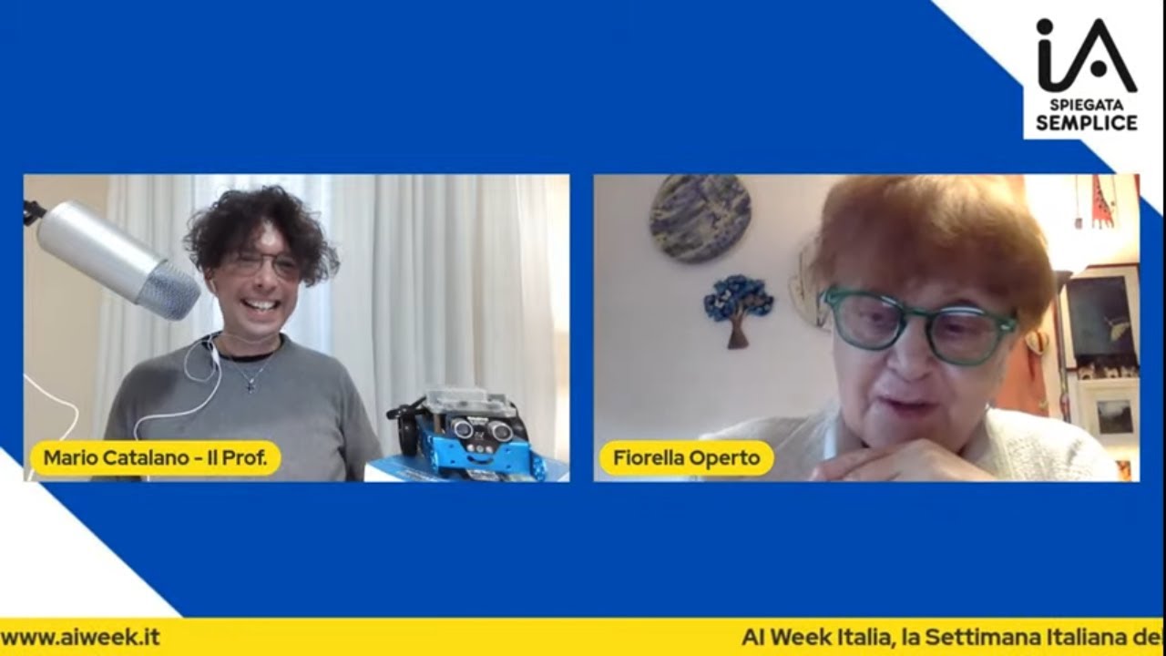 ETICA e AI: conduce Mario Catalano, ospite Fiorella Operto