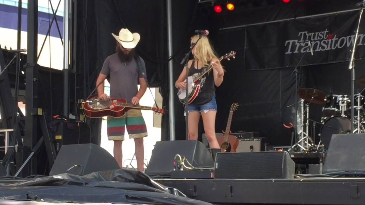 Ashley Campbell playing at RibFest Canalside in Buffalo, NY