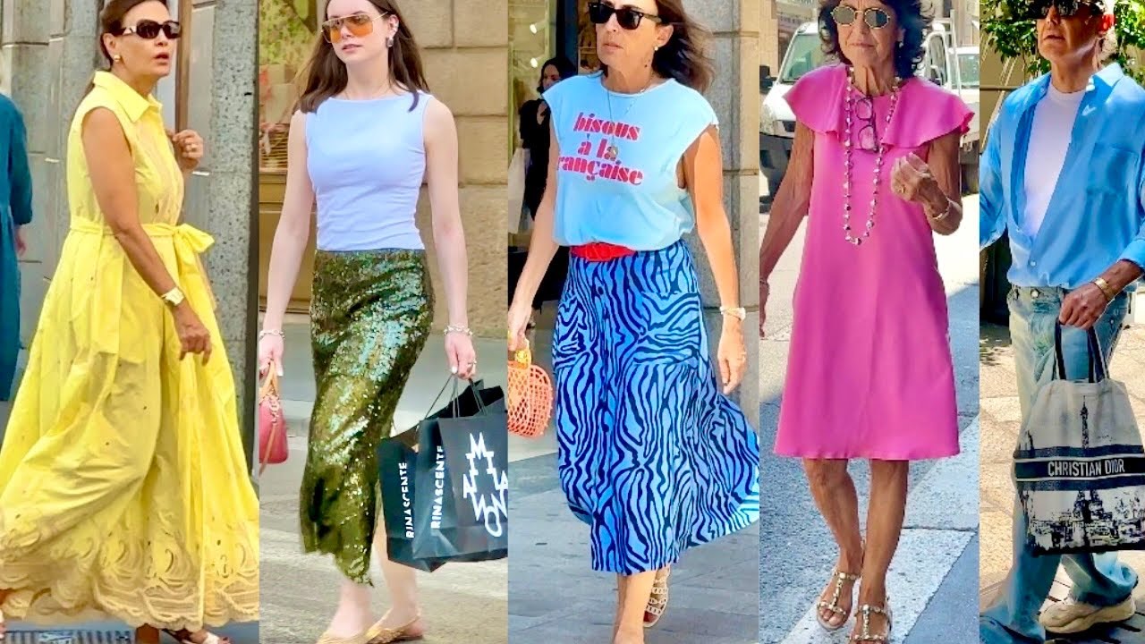 ☀️THESE SUMMER OUTFITS ARE PERFECT FOR JULY 2025 🇮🇹MILAN STREET STYLE & SALES SHOPPING WALK 🛍️