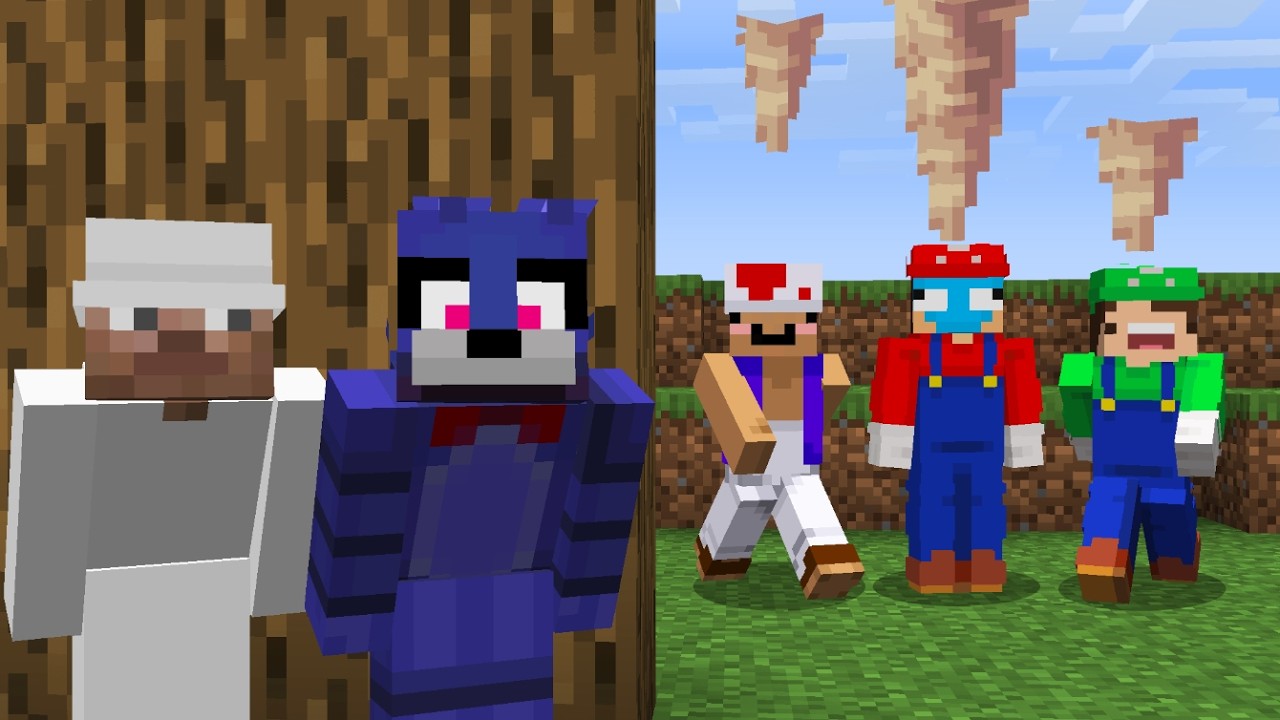 Minecraft Death Swap vs 2 Pros (feat. JudeLow & Flowtives)