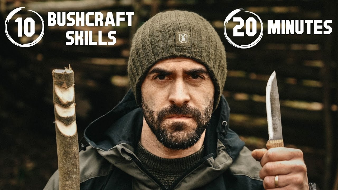 10 Bushcraft Skills and Tips in 20 Minutes