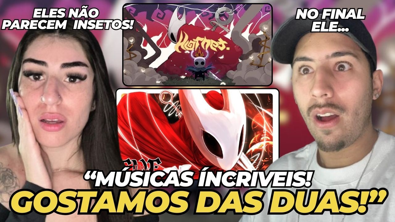 Rodrigo Zin - Hallownest  / Hornet (Silksong) - A melodia da seda | Eve | (Hollow Knight) REACT