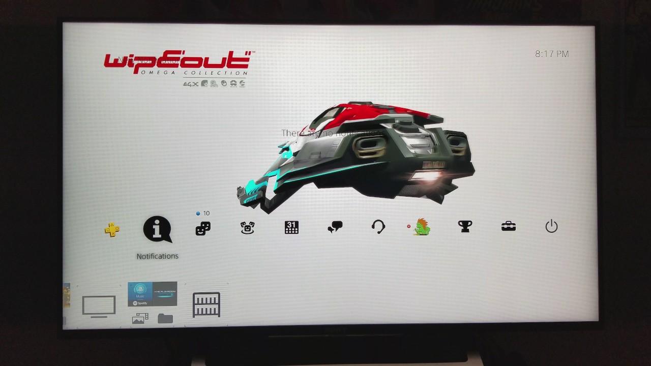 Wipeout Omega Collection Dynamic PlayStation 4 PS4 Theme