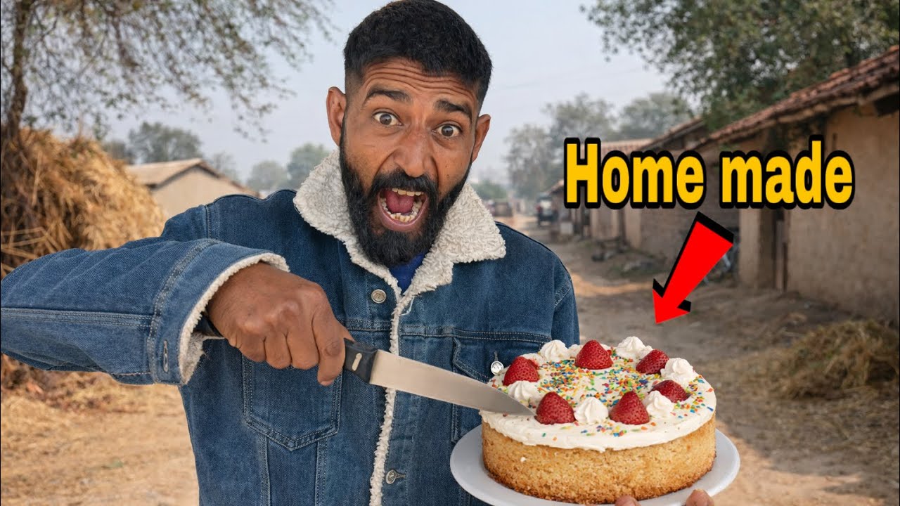 I Cooked A Cake Under ₹50/- 😤