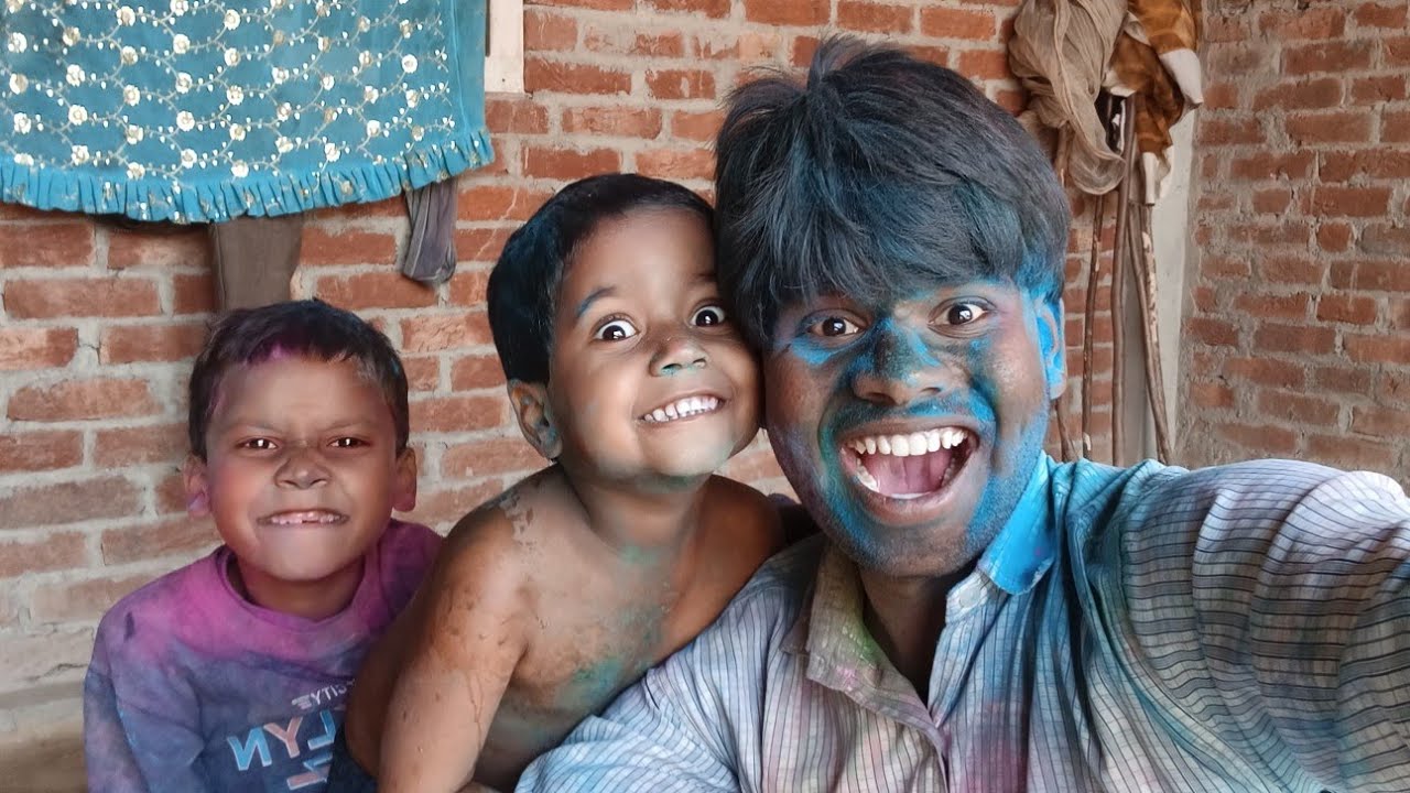 Holi Celebration in 2026 With Family 😜