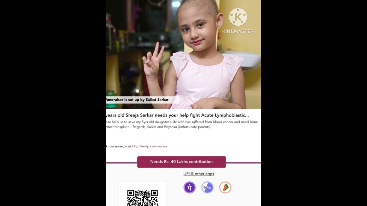 5 Years old Sreeja sarkar Blood cancer plz Help