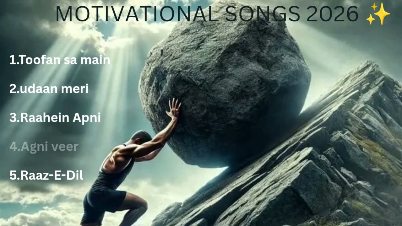 Top Motivational Songs 2026 ✨ Hindi Inspirational Playlist 
