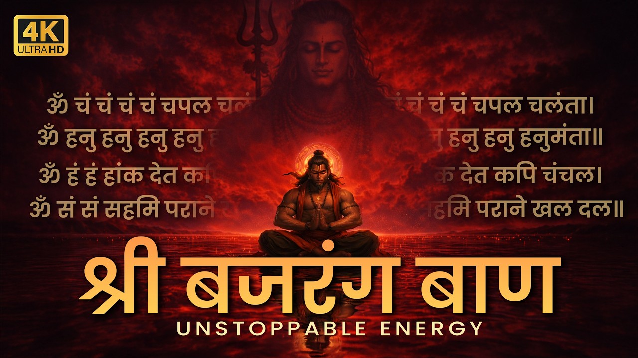 This 8X BAJRANG BAAN will make you FEARLESS | Bajrang Baan with lyrics | बजरंग बाण | Fast & Powerful