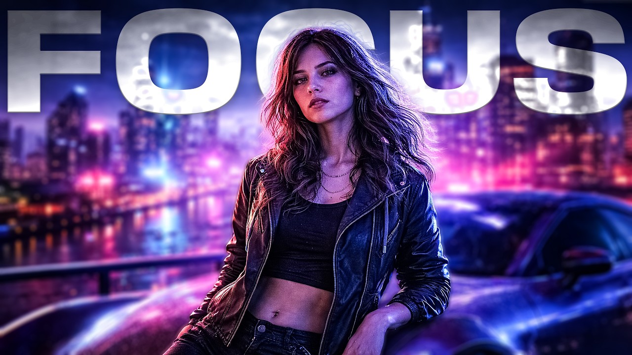 Calm in Motion 🌃 Deep Night Electronic Music for Focus & Productivity