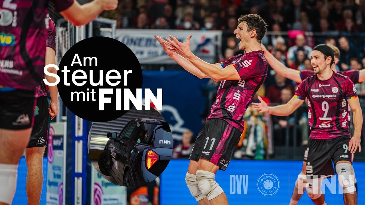 Aufschlag-Star schafft es mit seinem Jugendverein bis in die 1. Bundesliga! 🤯| Am Steuer mit FINN
