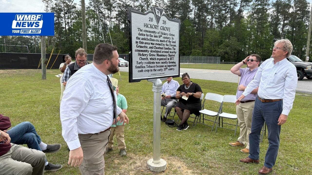 Hickory Grove community honored by historical preservation commission