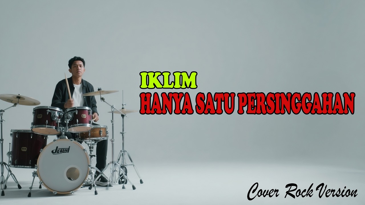 SANYA SATU PERSINGGAHAN - IKLIM | ROCK COVER VERSION By Heavy Flip (Lyrics)