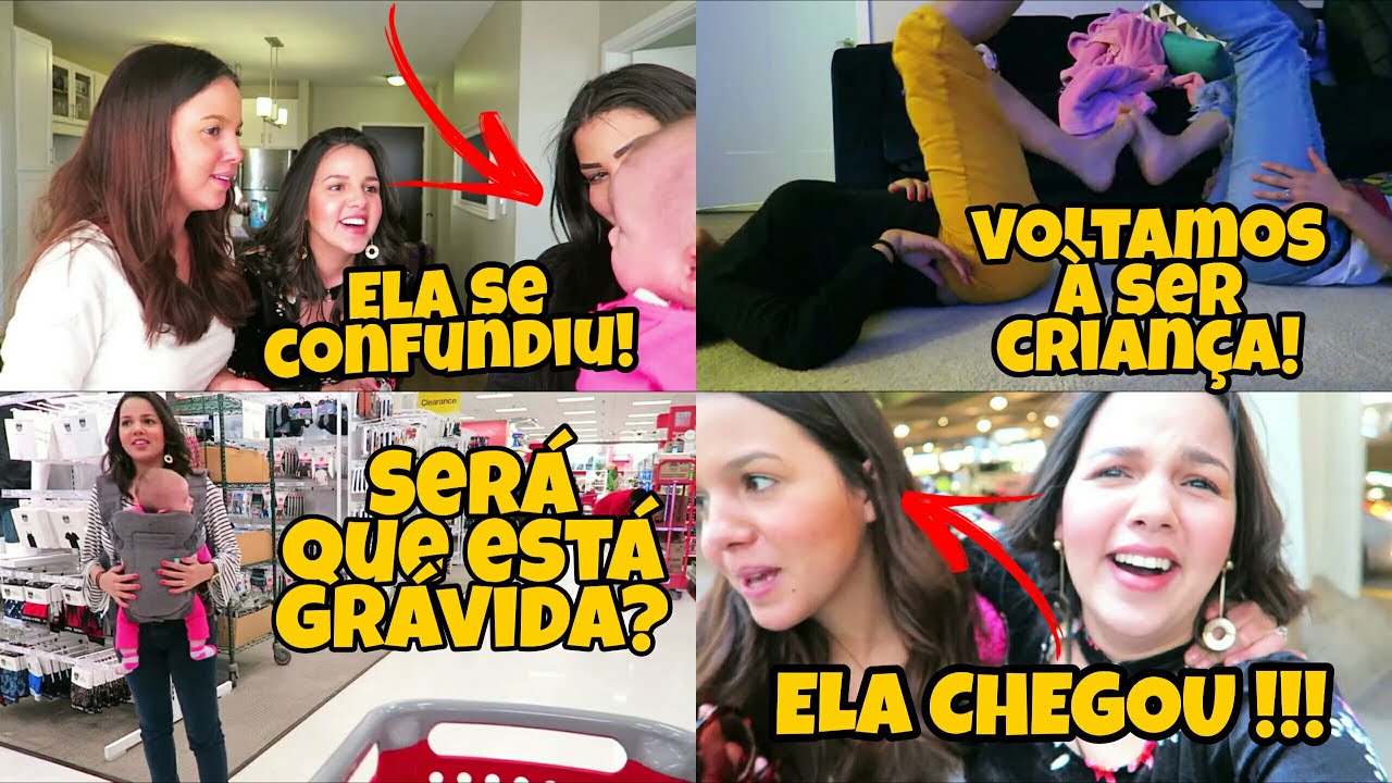 VLOG: MINHA irmã gêmea CHEGOU!!! - FUI TROLADA - PASSOU MAL !!!