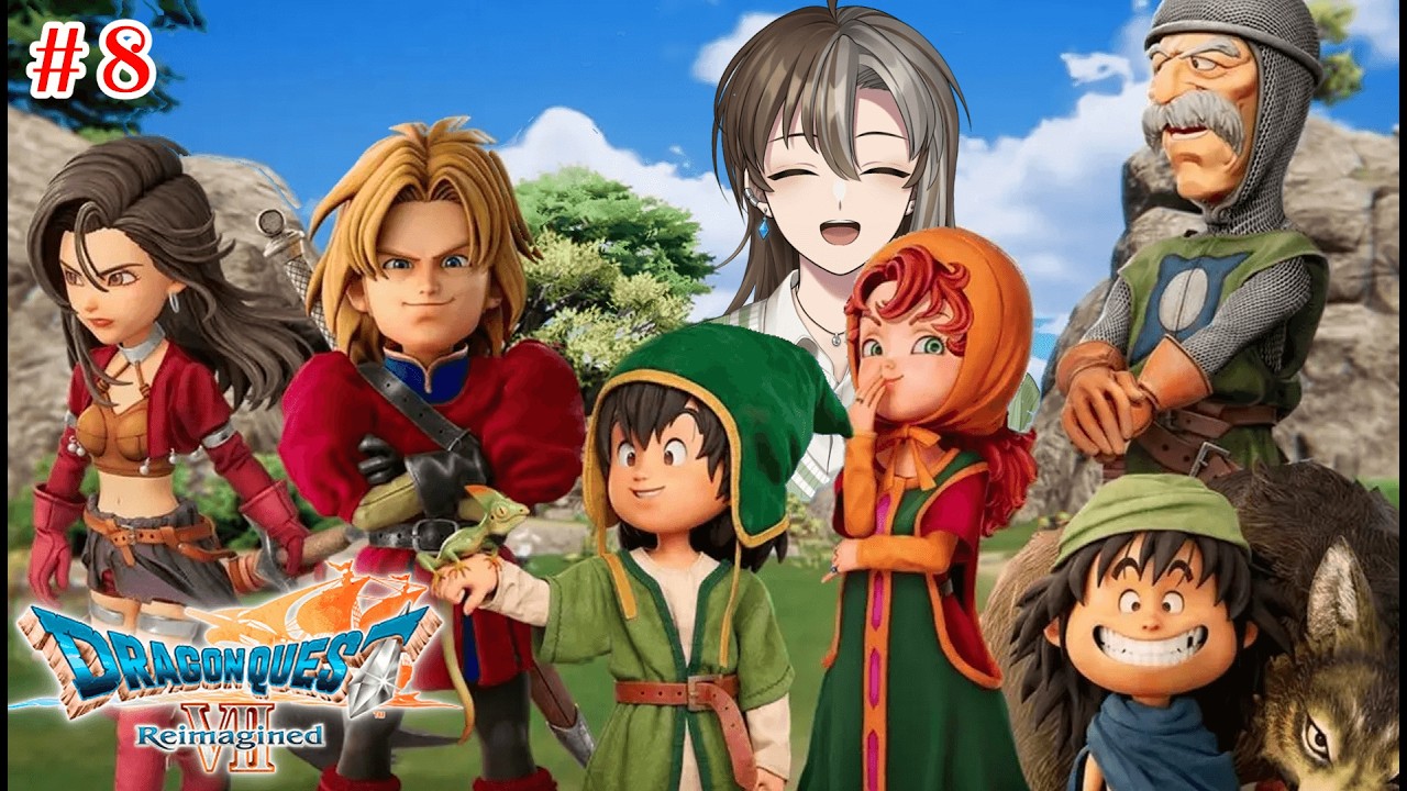 【#ドラクエ7】聖風の谷（現代）と最後の青の台座埋めからいくぞ～～ #8  ※ネタバレあり【#新人Vtuber】