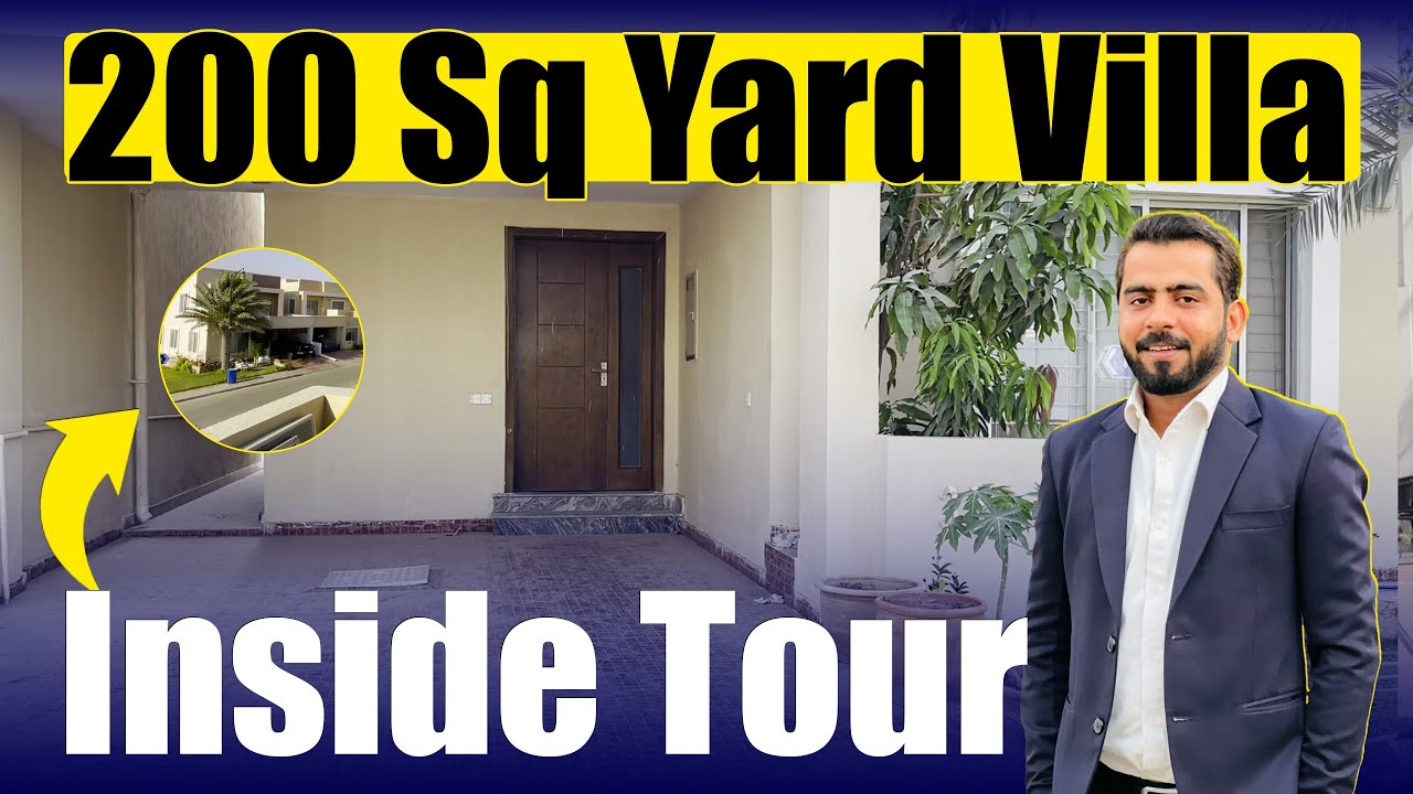 200 Sq Yard Villa Inside Tour| Bahria Town Villas Rates| Precinct 11A Villa Deals #bahriatown