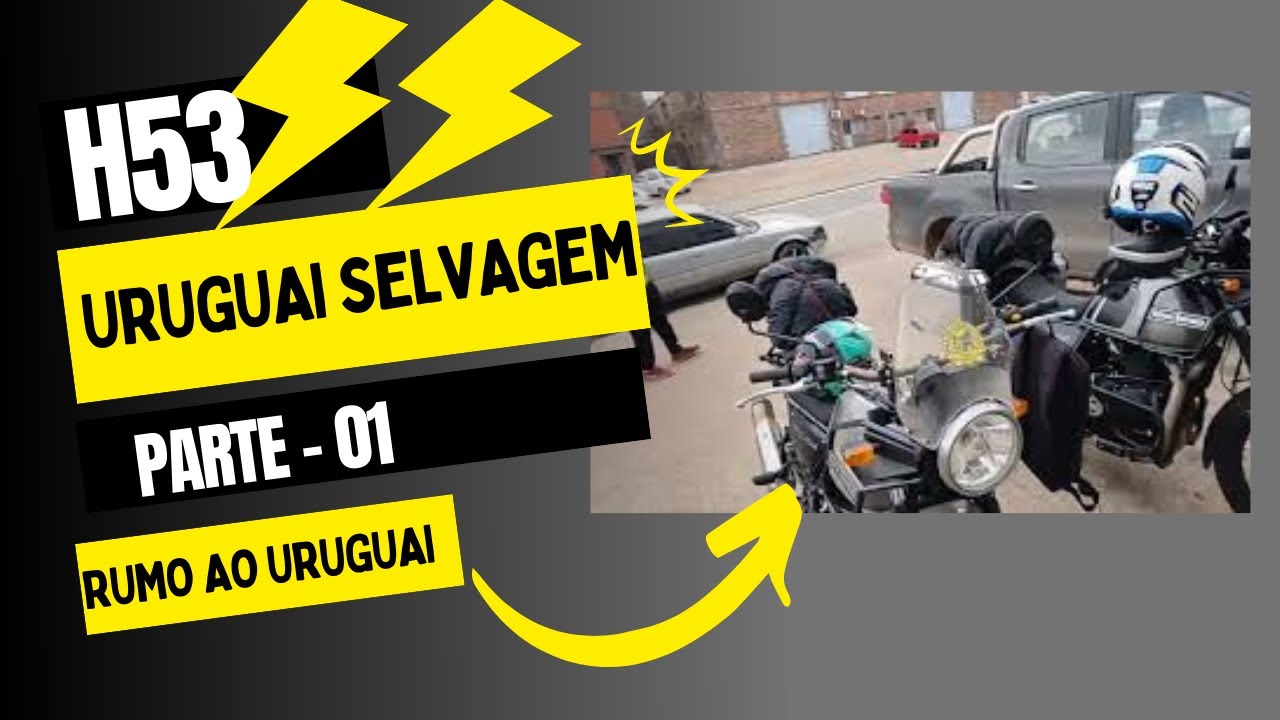 Viagem de Royal Enfield Himalayan ao Uruguay EP - 1 #royalenfieldhimalayan #royalenfield