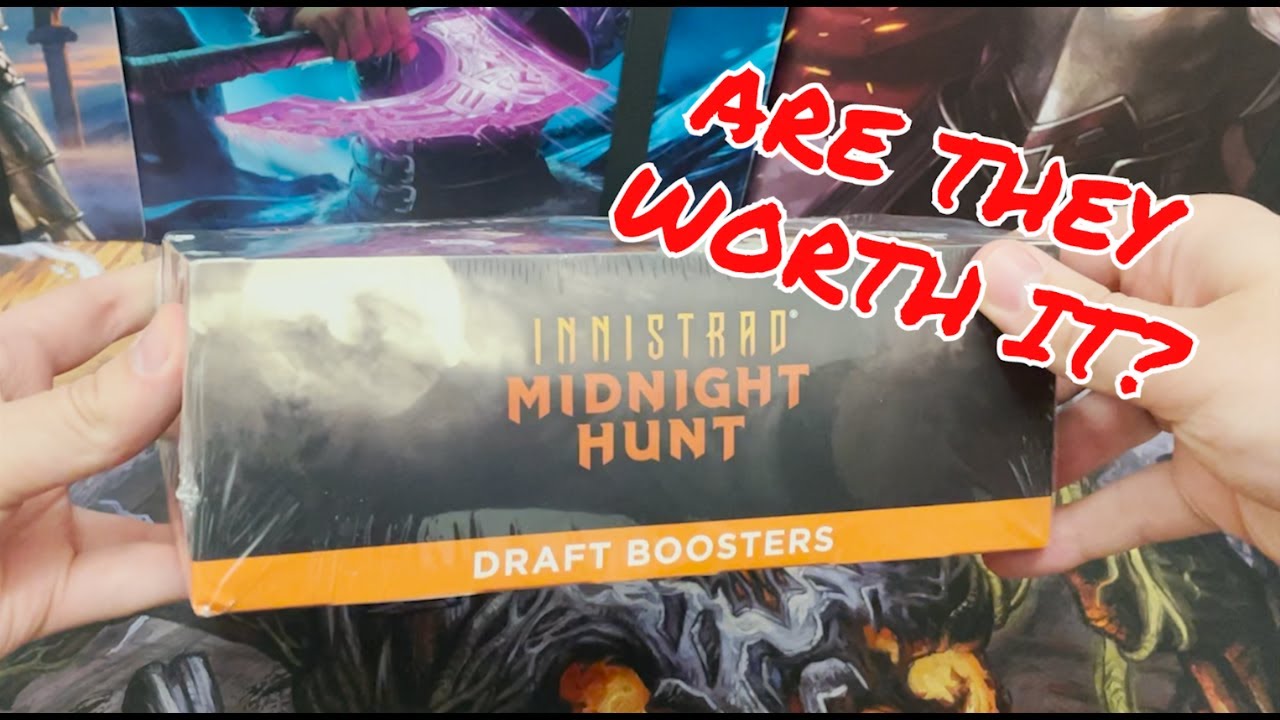 Are Innistrad Midnight Hunt DRAFT Booster Boxes Worth It? | MTG | Magic The Gathering