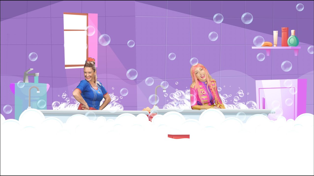 Lu Li Pampín Ft. Solcito Fijo☀️ Burbujas para jugar🛀🚿