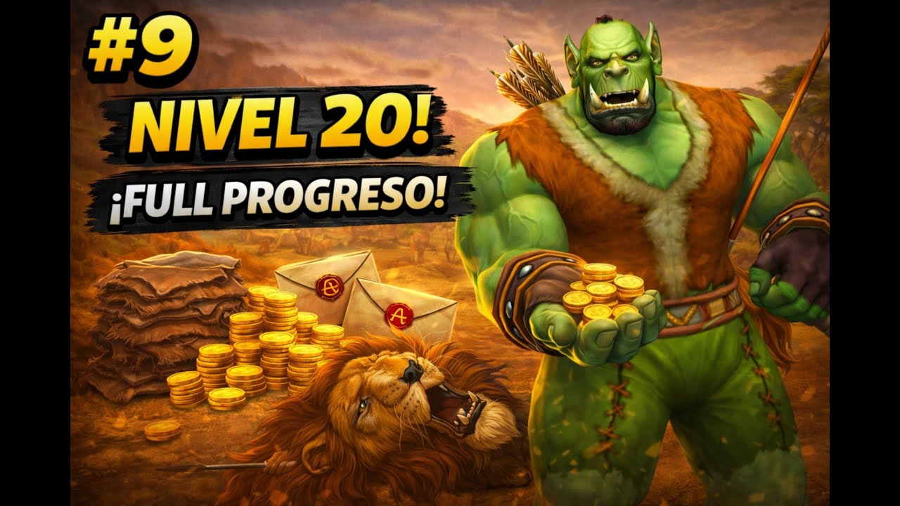 #9 Del nivel 18 al 20 en WoW WotLK | Orgis gana oro y sigue avanzando