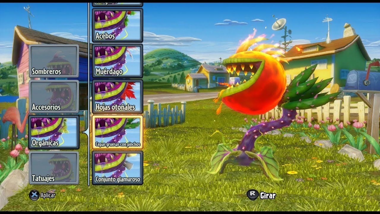 PLANTS VS ZOMBIES GARDEN WARFARE CARNÍVORA DE FUEGO EN ACCIÓN