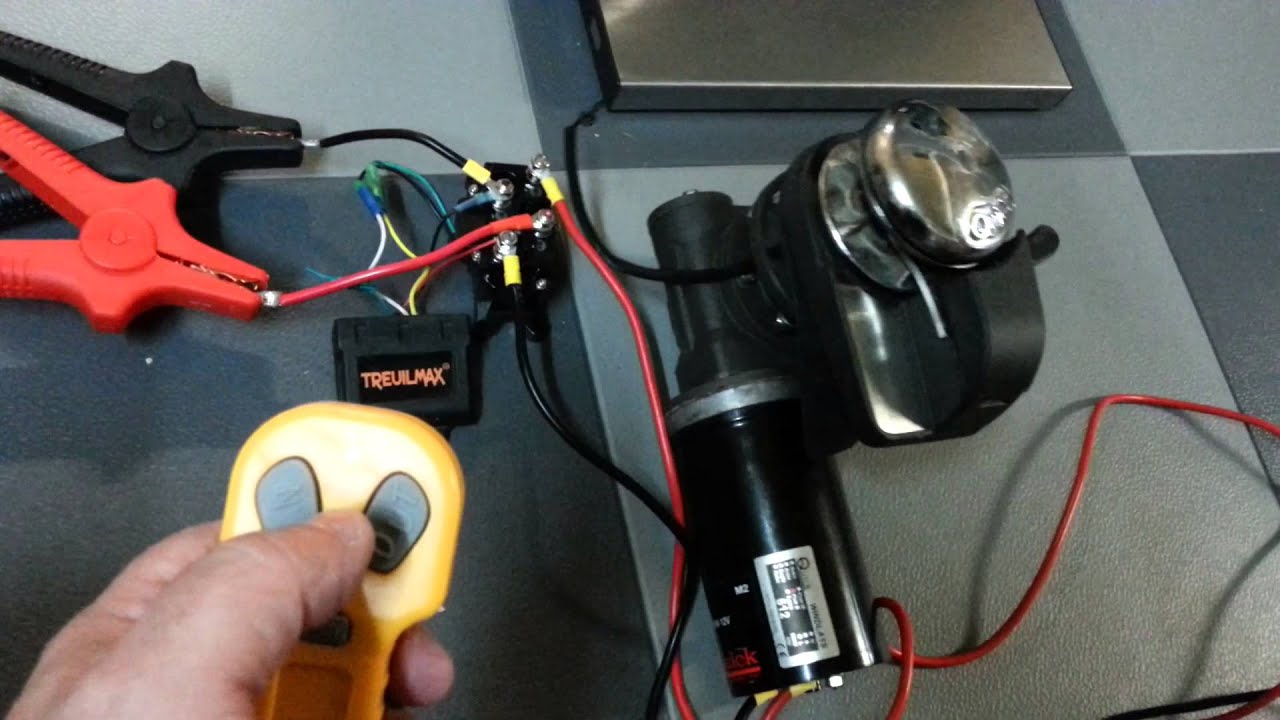 Télécommande radio guindeau