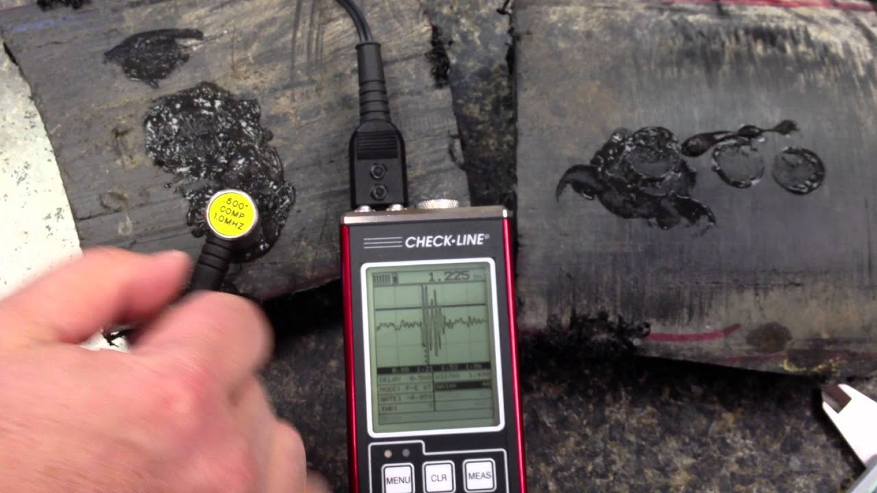 UT Pipe Thickness Test