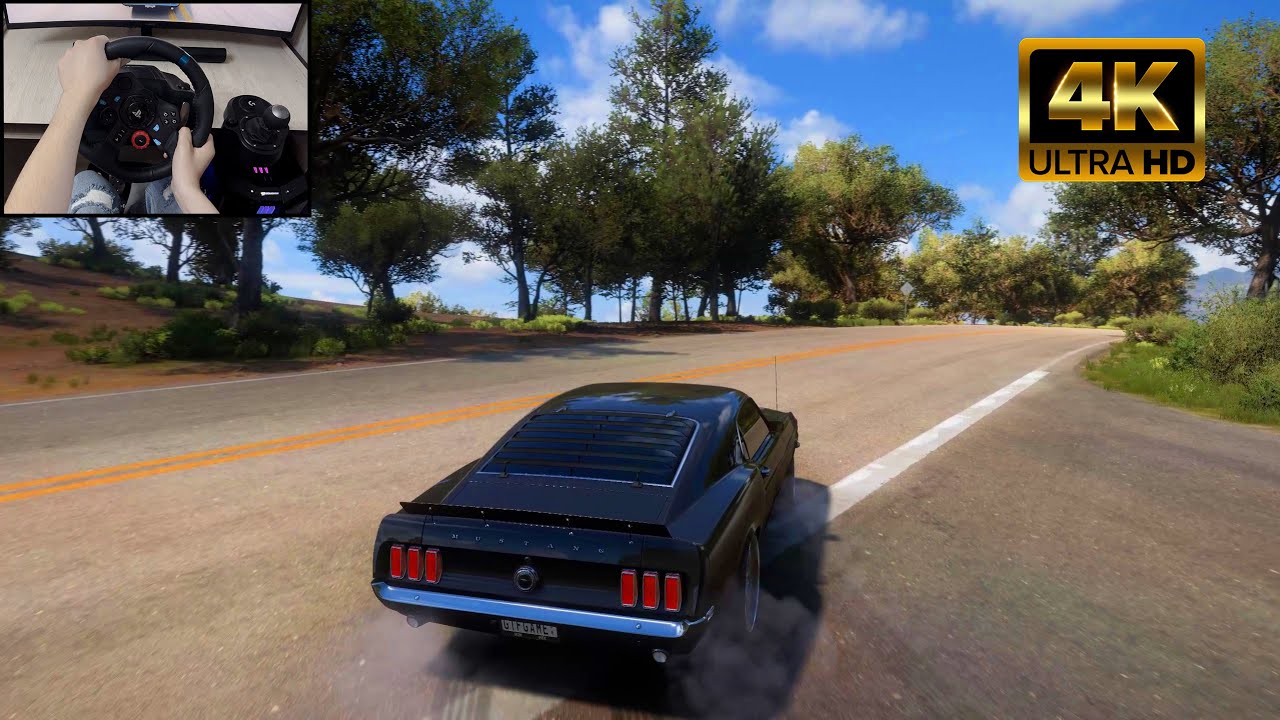 1500HP Ford Mustang Boss 302 (1969) | Forza Horizon 5 | Logitech g29 gameplay
