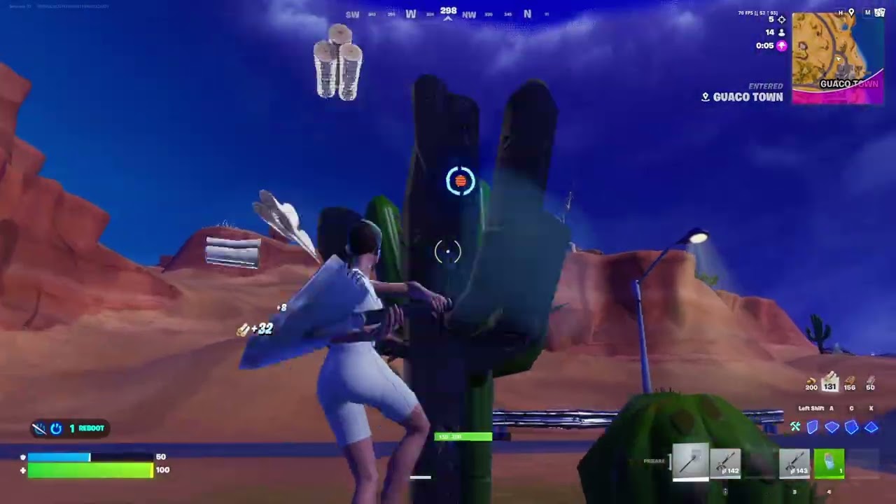 Fortnite but i equiped eleven XD
