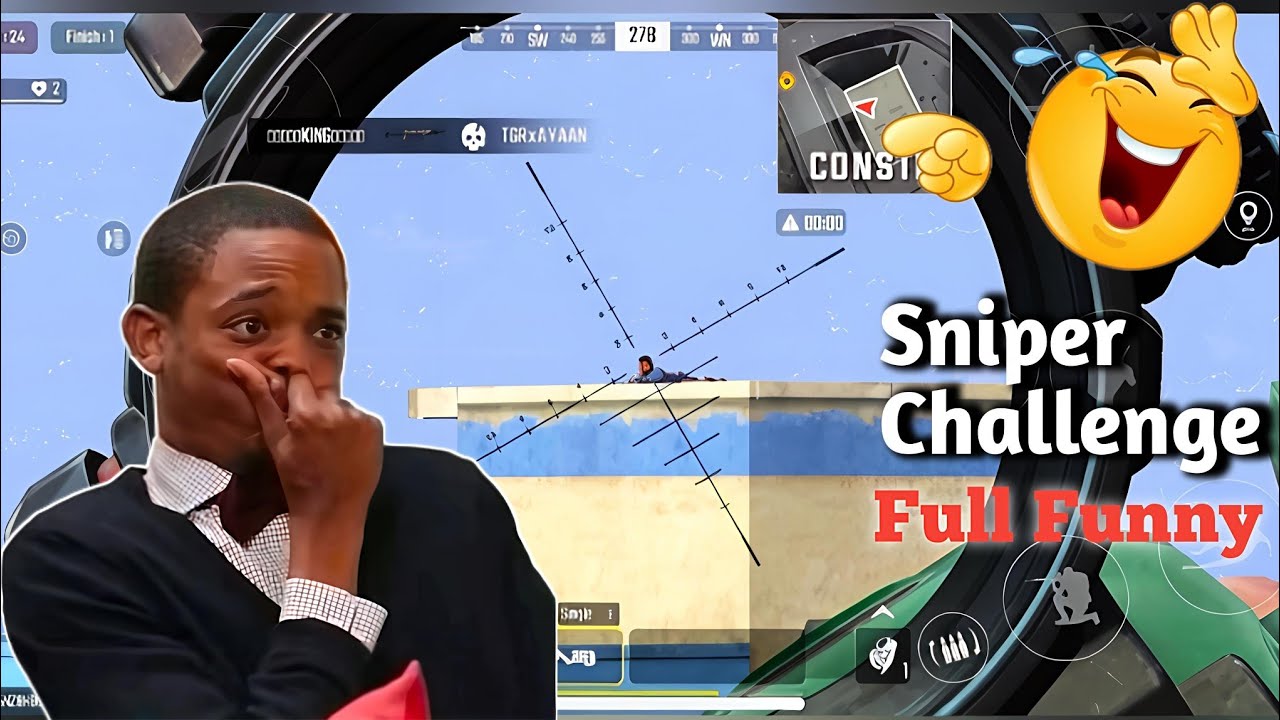 Only Sniper Challenge 🤯 Scarfall 2.0 funny commentary gameplay 😂😂 