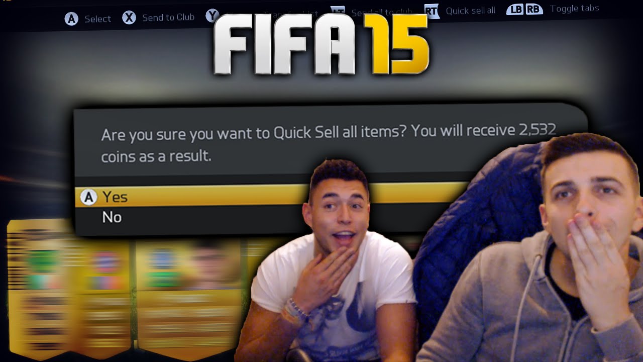 DISCARD FIFA w/ OAKELFISH - FIFA 15 ULTIMATE TEAM DISCARD PACK OPENING