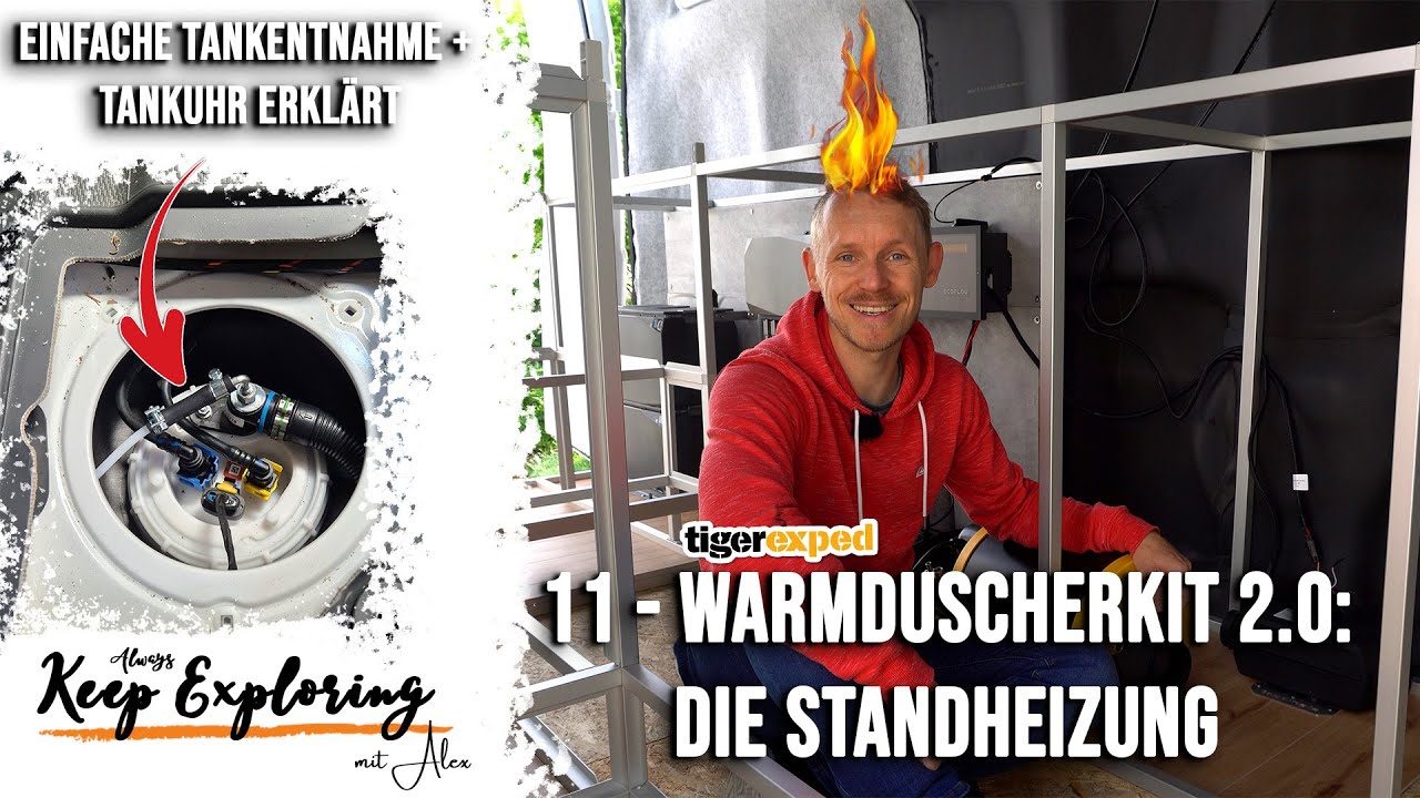 2.11 || 🔥 Autoterm Standheizung einbauen - einfache Tankentnahme || Fiat Ducato L5H3