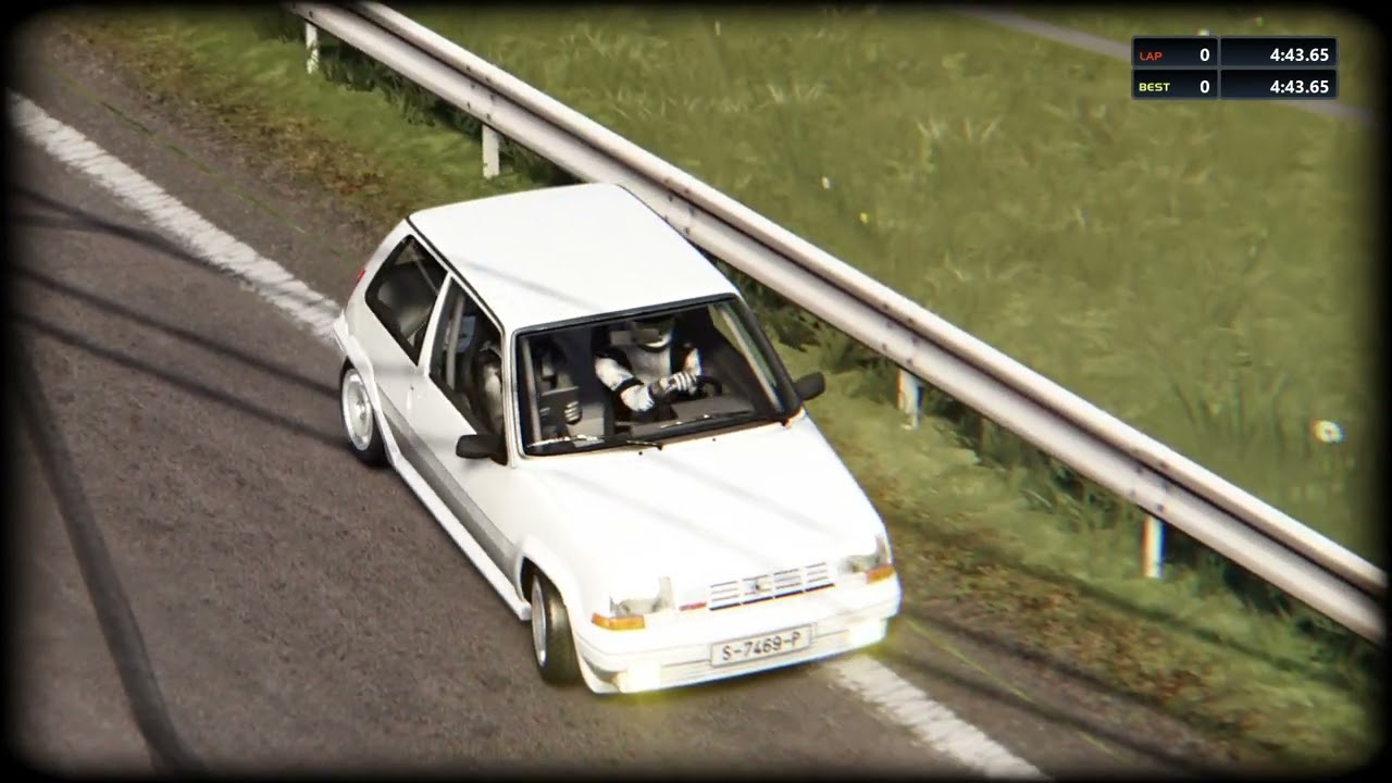 Renault 5 turbo - hillclimb