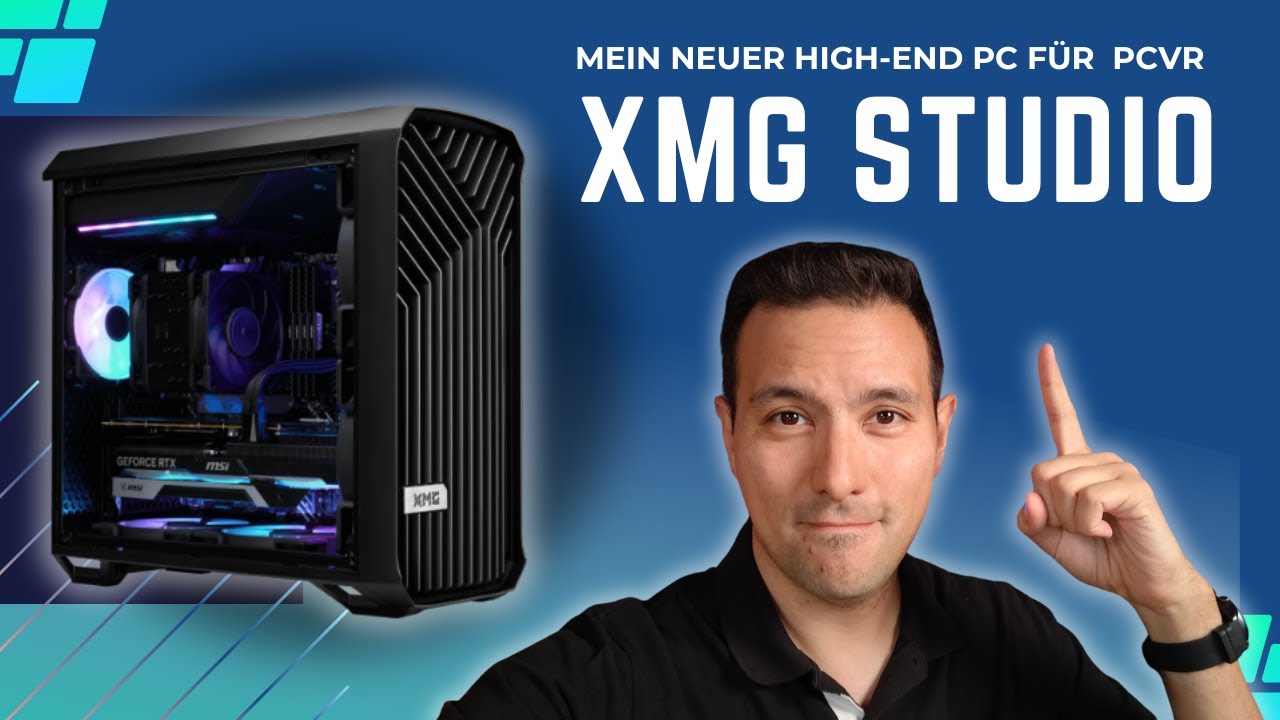 Mein Neuer 4090 BIEST PC Für High-End PCVR & Content Creation: XMG Studio
