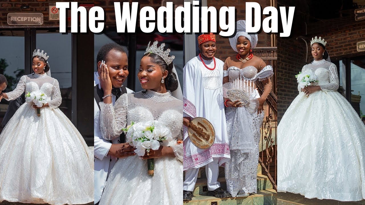 “The Wedding Day | White & Traditional Nigerian Wedding Vlog”