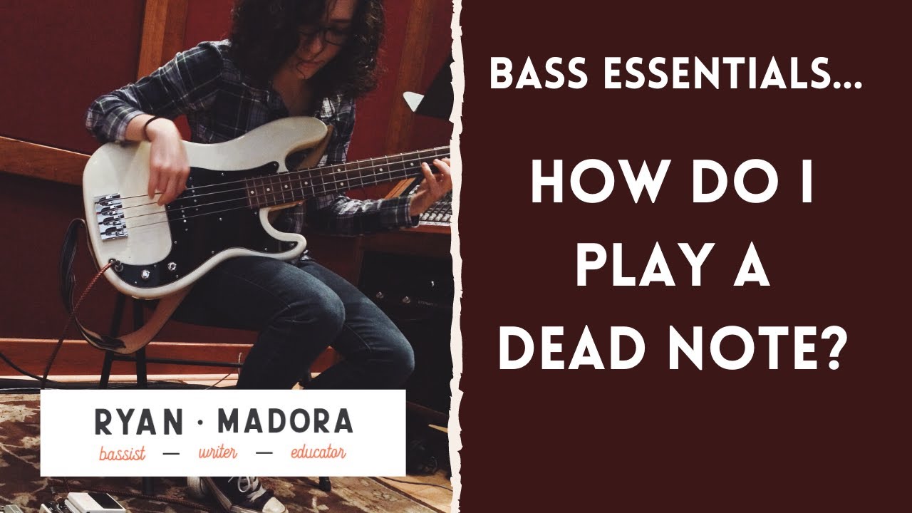 How To Play Dead Notes On Bass: What Is A Dead Note and Where Should I Play Them?