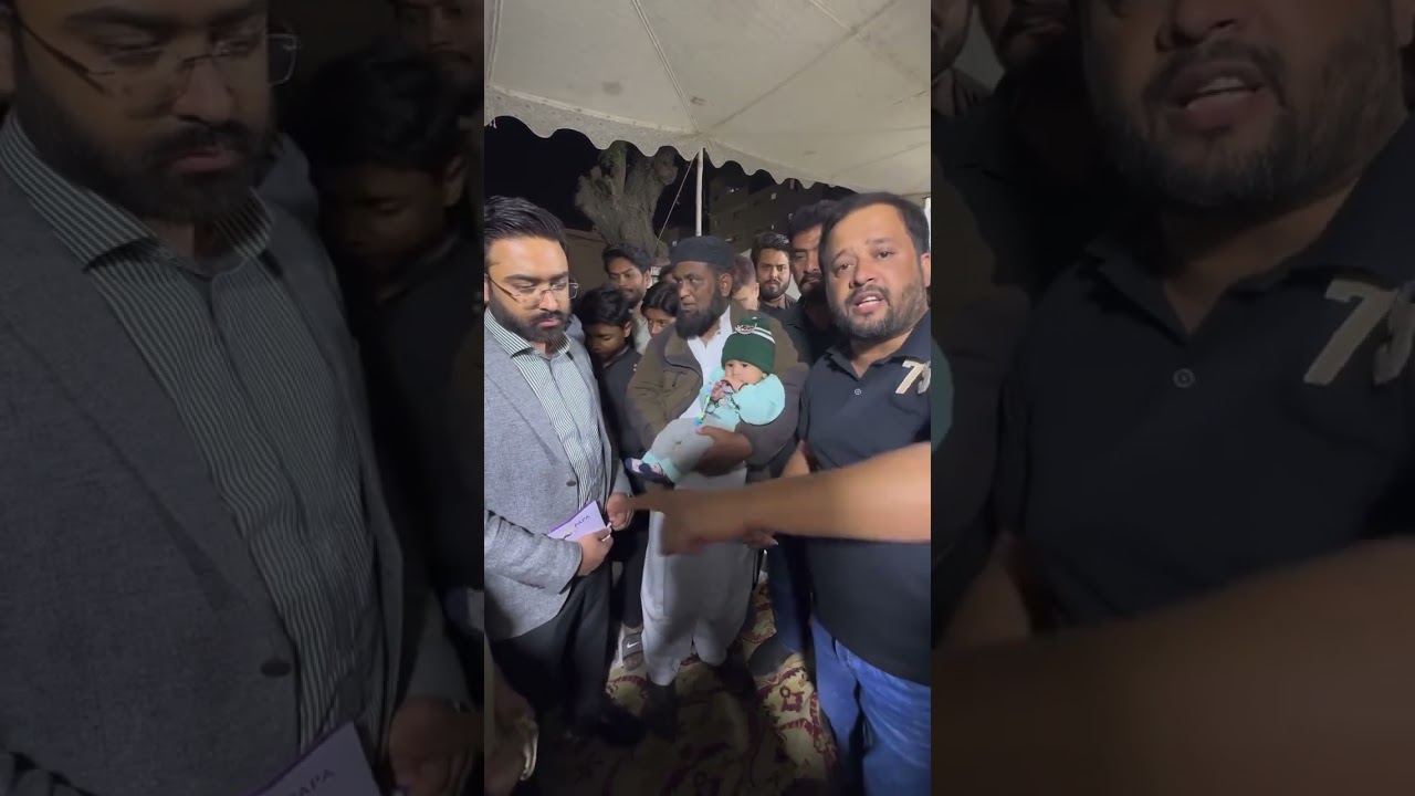 Shaheed Fire Fighter Furqan ki Bewa ko 1 Crore ka Check 