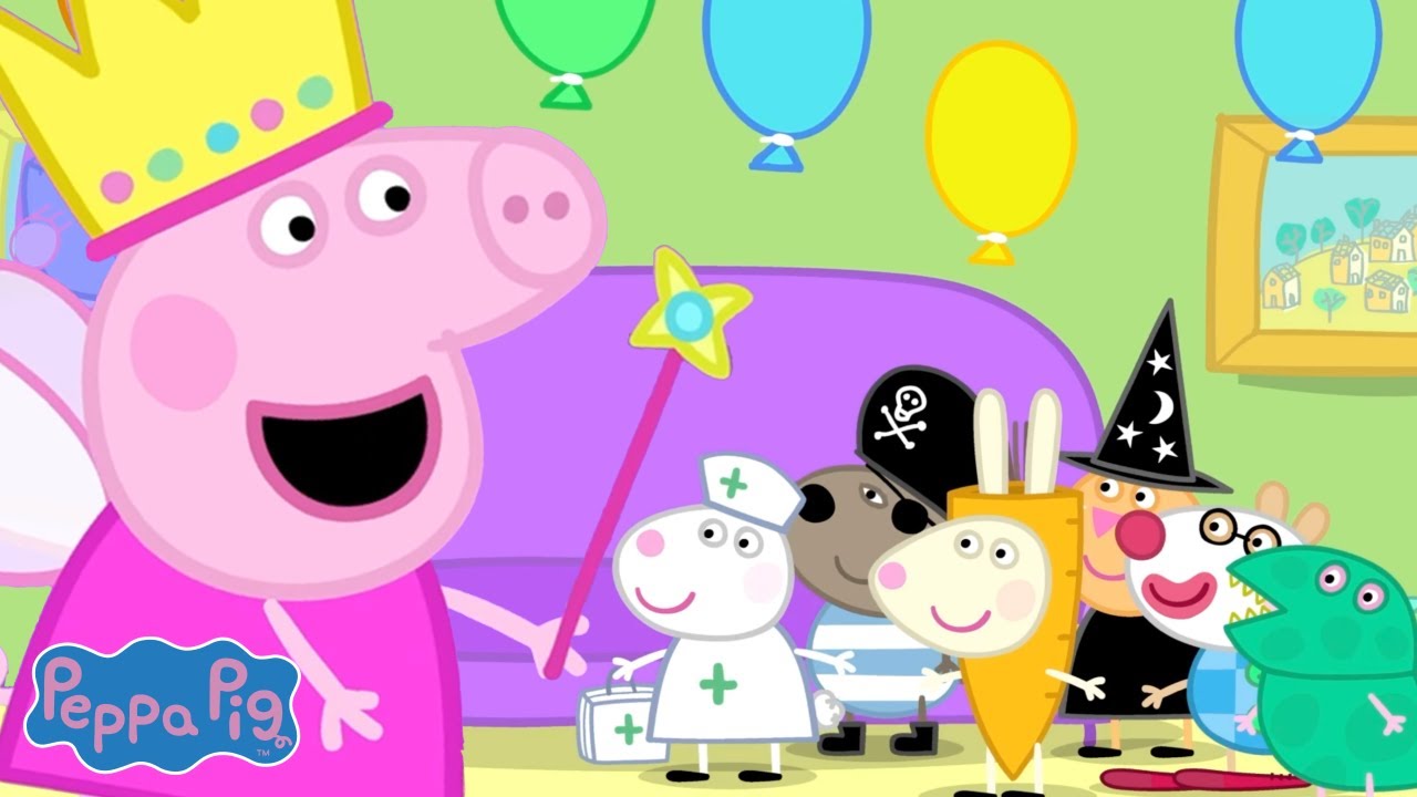🏰 Peppa Pig i det blåsiga slottet och fler avsnitt! | Greta Gris | Tecknade Filmer För Barn