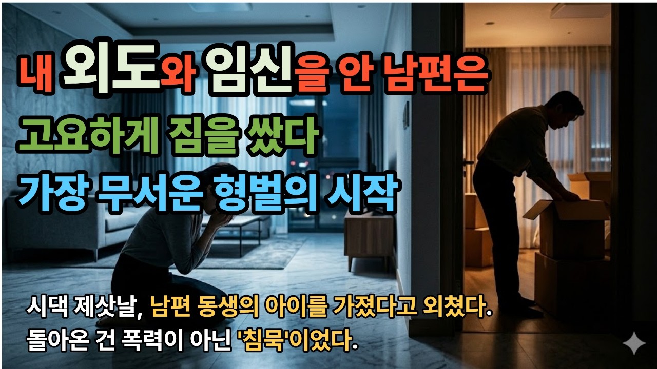 가장 무서운 복수는 무관심이다. 7년의 결혼 생활을 8일 만에 지워버린 남자 이야기