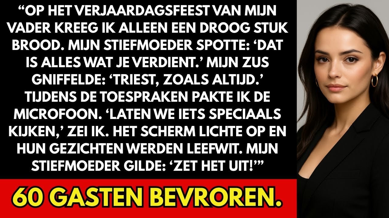 “Op Het Familiediner Kreeg Ik Alleen Droog Brood – Mijn Video Liet 60 Gasten Verstommen”
